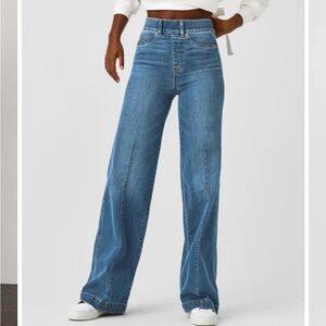 SPANX Seam Front Wide Leg Jeans size extra large - new with tags